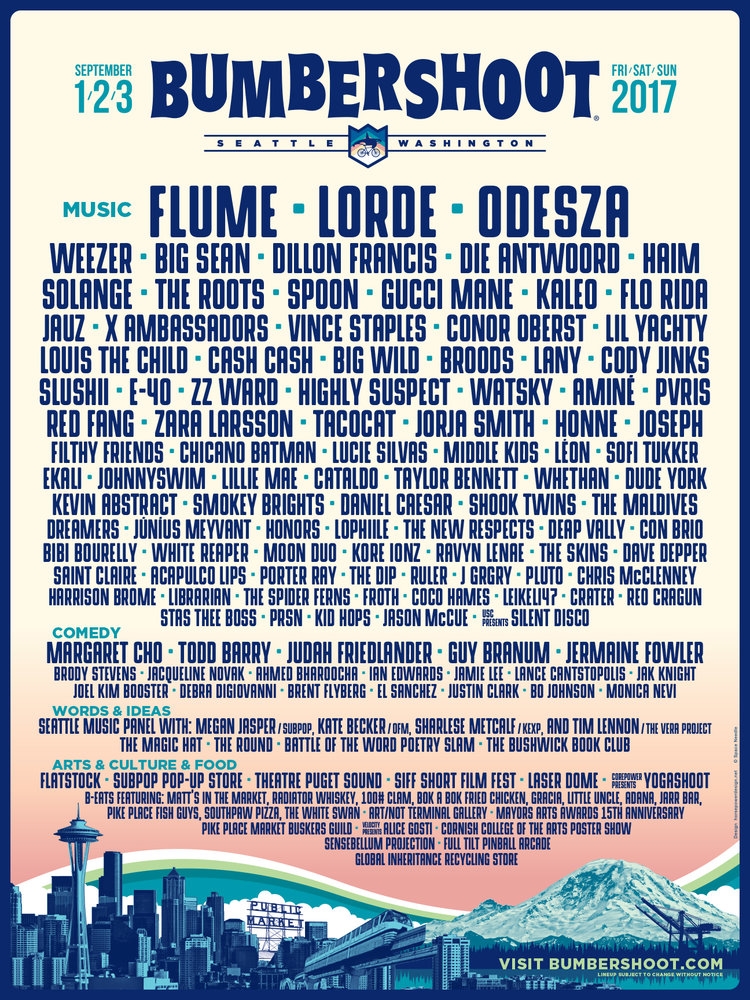 Bumbershoot Releases 2017 Lineup Noiseporn